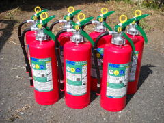 ABC粉末10型消火器(加圧式)